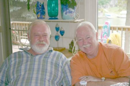 Bruce Gerval & Me....Locker partners at T-Ridge..40 Years LATER!!!!