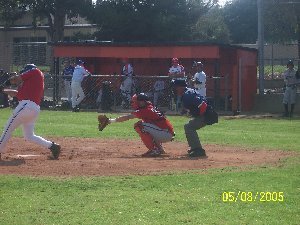 Umping a game at Cal State Fullerton