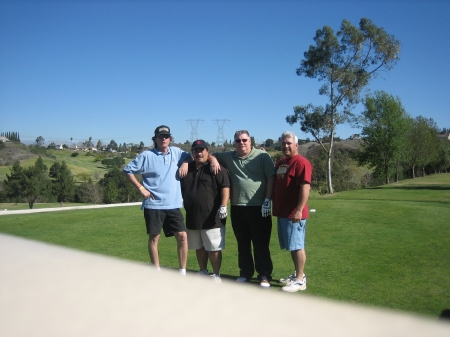 Golfing with old North High Alumnus buds: Jeff Winge, Mike Weeks and Dave Gilbert