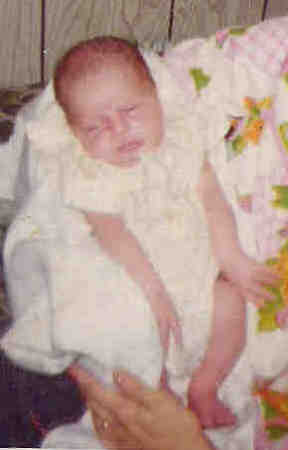 My precious little girl born July 74/ D.Parrish