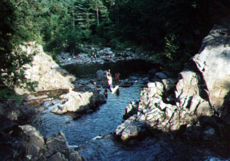 Split Rock jumping