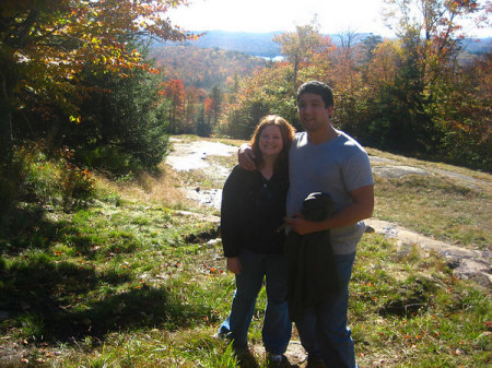 me and malique in the adirondacks