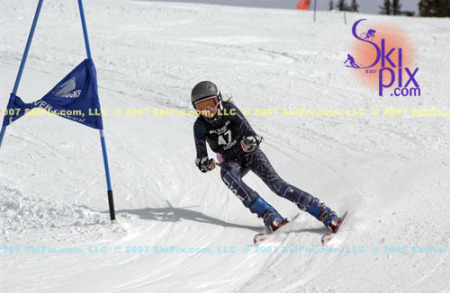Daughter Krystin Ski Racing 3/9/07