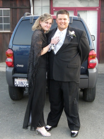 Brittany and Jake-Senior Prom 4/08