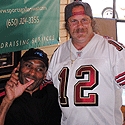 Me and san Francisco 49er  Great Roger craig