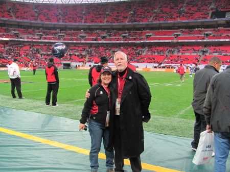 In London with the 49ers