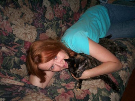 Deb and Spot, summer of 2006