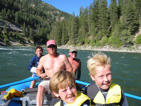 Boys day out on the river- Wyoming