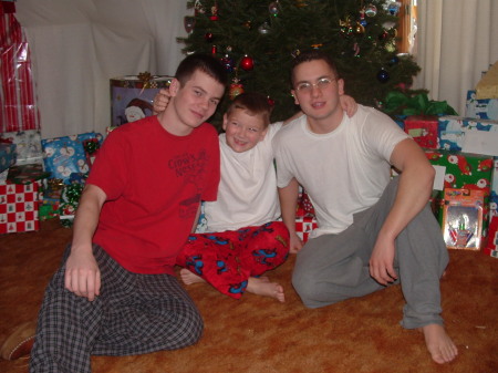 My three GREAT sons!!!!  2006