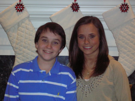 my son, Kyle, 13 and my daughter, Kelly, 16