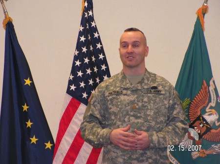 Promoted to Major - Feb 2007