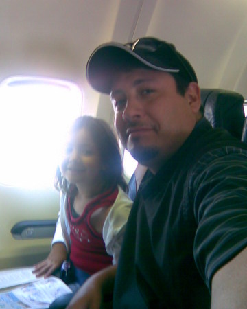 On the plane to EL Paso