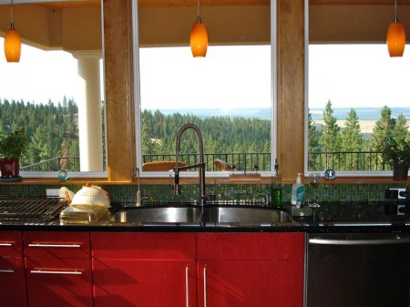 Kitchen view.