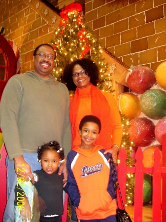 The Farrell Family at Christmas, 2006
