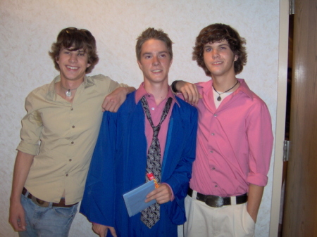 My Son At HS Graduation 2005