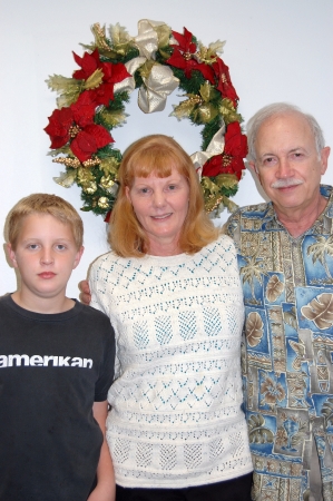 Me, my wife, and youngest son in November '07