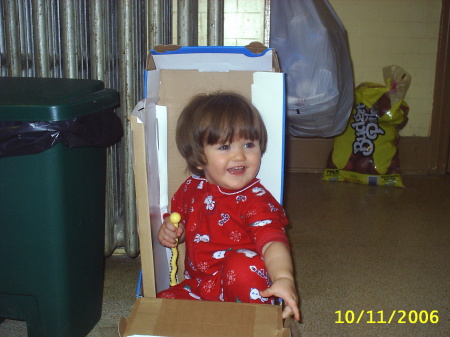 My son Joshua-15 months, xmas 2006