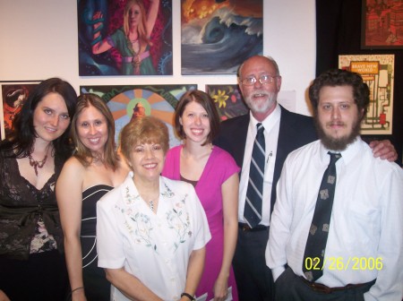 Trish's art show at Ringling