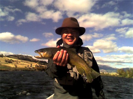 Fly fishing on the Madison (Big Sky country)