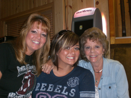 Me, my daughter Jessica and my mom