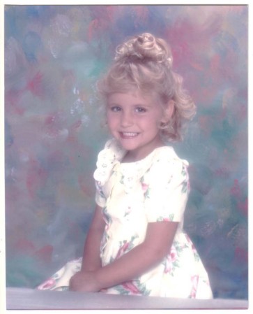 My daughter Lindsey at age 4!