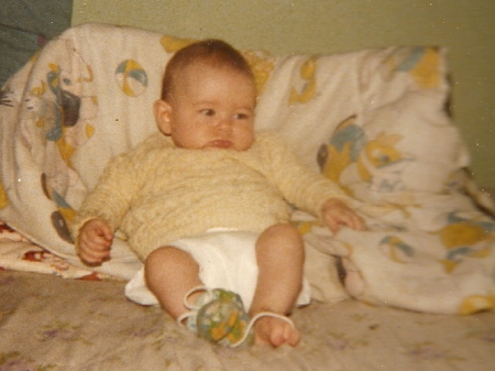 me as a baby in Alaska