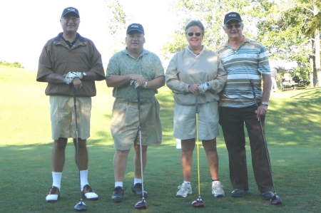 golf day with friends