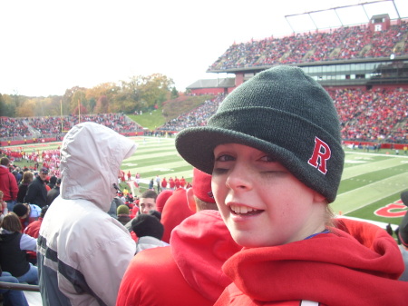 My Daughter at RU vs. Pitt 2007