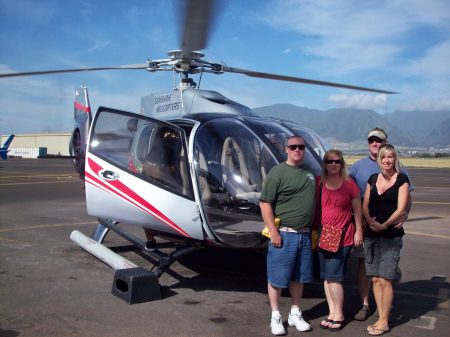 Helicopter Ride In Maui, March 2008