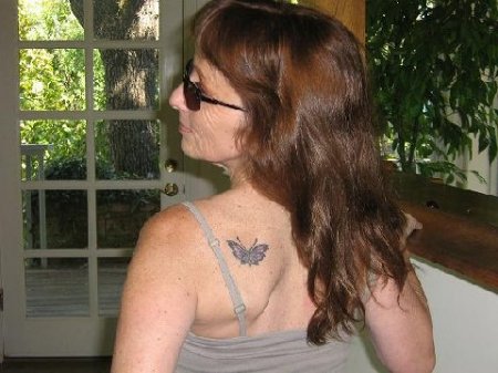 Laura's Butterfly Tattoo