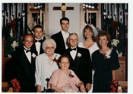 Daughter's (Amy Downing and Ken Stults) Wedding, 1996