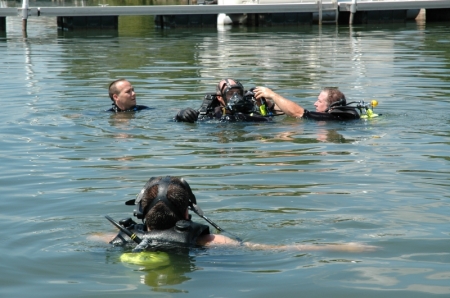 Training divers