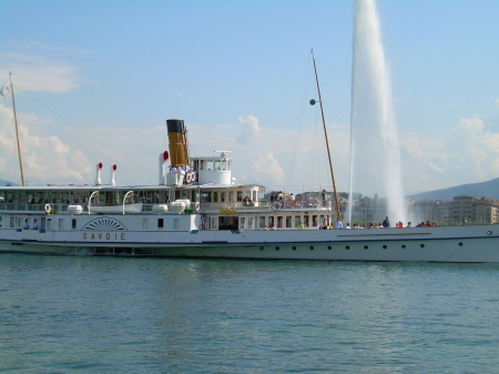 Geneva Switzerland. Water Jet