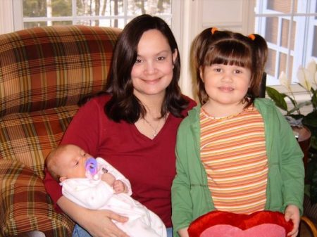 Me & my girls Feb. 2007