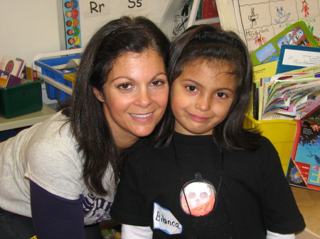 me and Bianca at school 10/2007