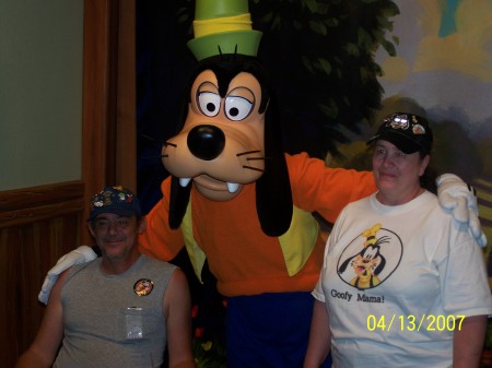 Tim and Me at Disney World