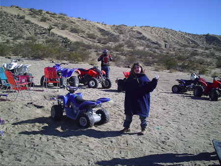 My Youngest, Daughter Meagan (camping New Years wknd '06)