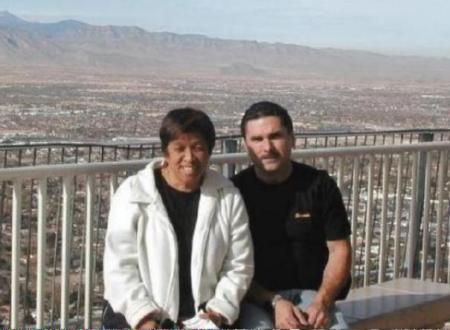 On top of the Stratrosphere, Christmas day, Las Vegas