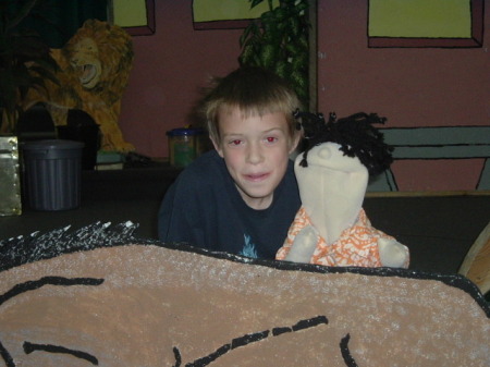 Michael and Puppet