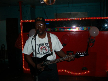 ME PLAYING AT THE WHITE EAGLE