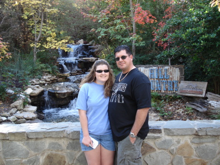 Me and My Hubby at Ft. Worth Zoo