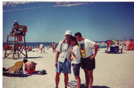 Jim, Tracy and I on the Cape