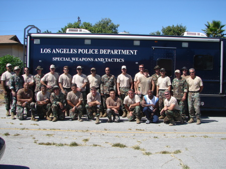 LAPD SWAT TRAINING