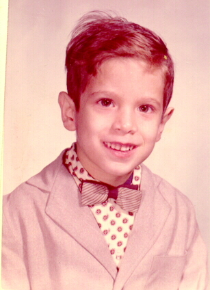 My first school picture from kindergarten