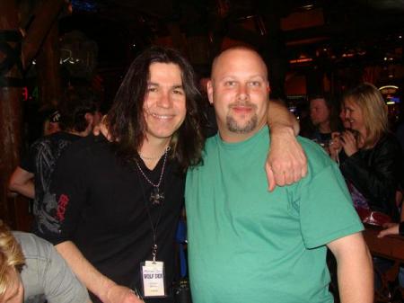 Me with Mark Slaughter