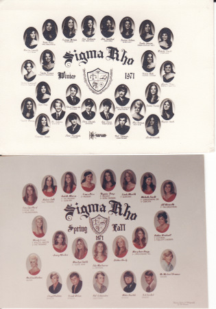 Sigma Rho 1971