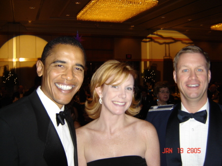 Bud, Erin and Obama