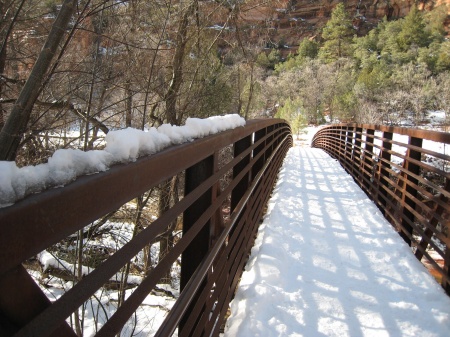 winter bridge