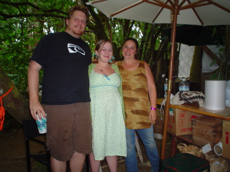 The family at oregon Country Fair 2005