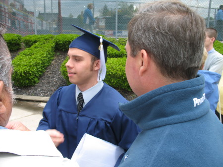 My son, Evan graduating from Penn State